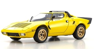 * Kyosho 1/18 Lancia Stratos HF желтый 