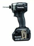 マキタ makita 18V 充電式 インパクトドライバ 黒 TD173DXB バッテリ BL1860B×2本 ケース付 建築 建設 大工 造作 工事 鳶 職 足場屋 足場