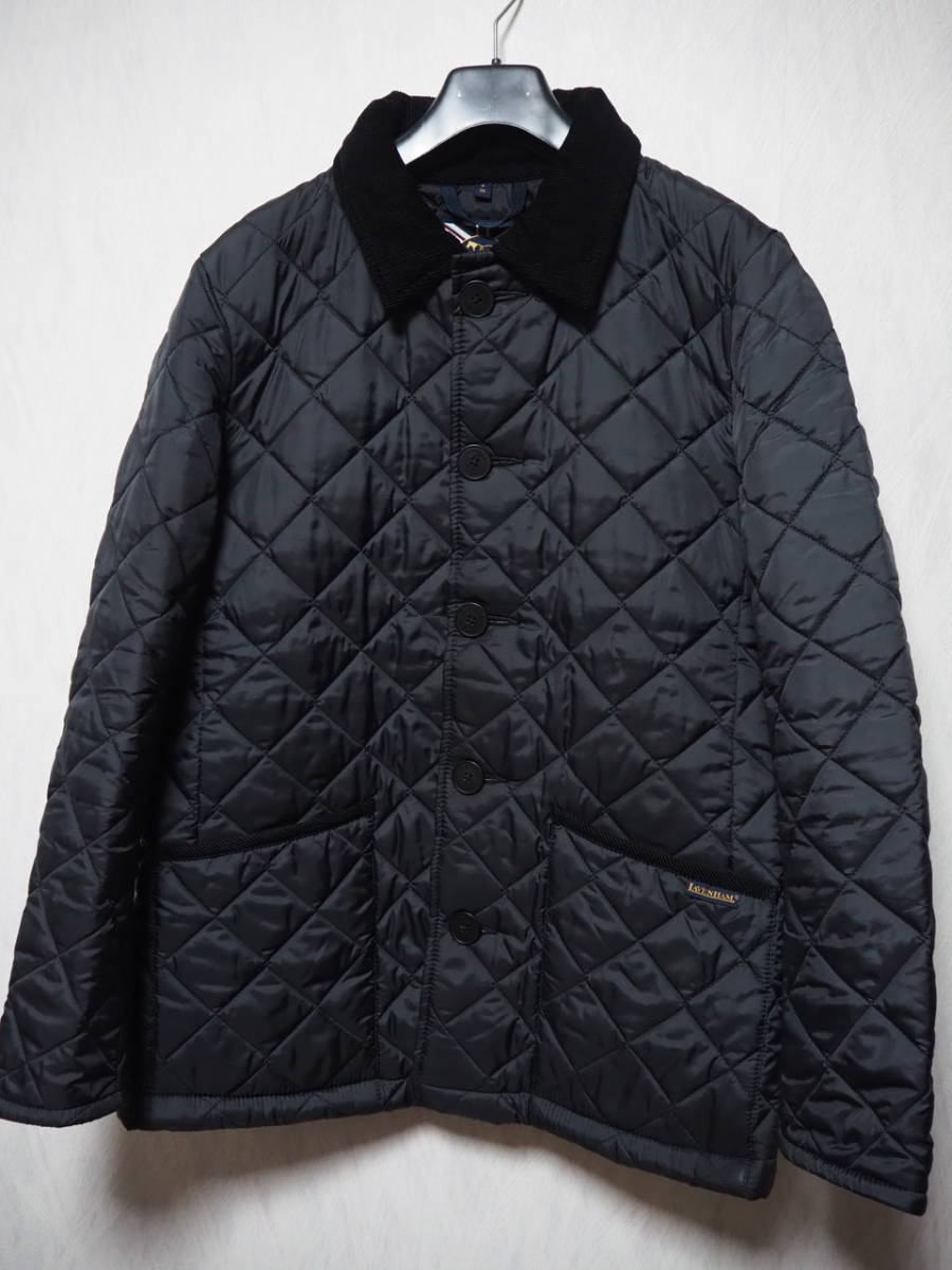 ラベンハム DENSTON デンストン サイズ44 2XL ネイビー フード付き