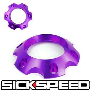 SICKSPEED　ホーンリング パープル 紫 USDM JDM ステアリング ホーンボタン カバー リング シックスピード アベニューパフォーマンスに対応