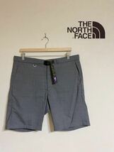 【良品】 THE NORTH FACE ザ ノースフェイス パープルレーベル ハーフ スラックス パンツ ボトムス サイズ34 グレー NT4506N _画像1