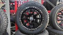 KYOHO H4 MOTOR X1 14×4.5J＋48 PCD100 4H TOYO オープンカントリーR/T 155/65R14 新品4本セット 軽自動車全般OK_画像1