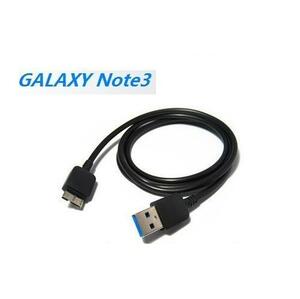 Galaxy　Note3 対応 micro USB3.0-USB 充電&データケーブル★1m