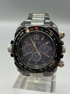 Y03089　　BELAIR ベルエア クォーツ クロノデザインウォッチ メンズ腕時計 R5年３月 電池交換済 稼働品