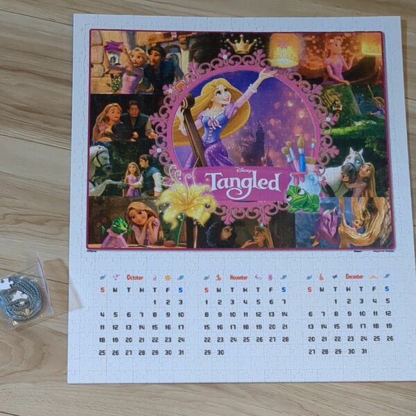 Disney　ジグソーパズル　ラプンツェルカレンダー