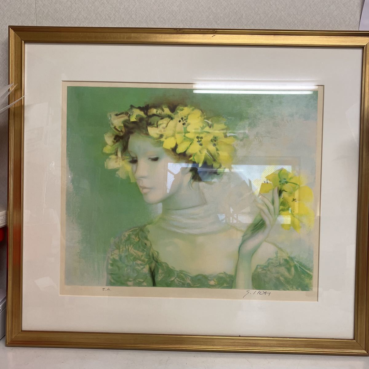 小田望楓 アートキャンバス(複製画)F ホビー、カルチャー 美術品