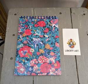  LIBERTY リバティ　メモ　リングノート　リングメモ　LIBERTY ART　自宅保管未使用品