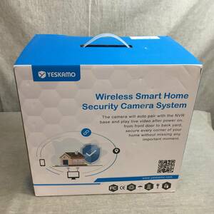 YESKAMO 防犯カメラ ワイヤレス 屋外 500万超高画素 12型IPS防犯モニター 3TB大容量HDD 8台増設 双方向通話 AI人検知