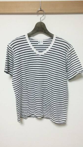 トゥモローランド ボーダーカットソー Tシャツ 半袖 メンズM