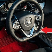 新品未使用 純正 ホンダ S660 無限 スポーツ ステアリング ブラック ハンドル カーボン パンチングレザー 本革 01686-1