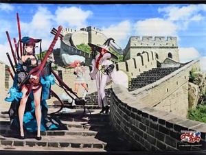 Fate/Grand Order Fes. 2021 ～6th Anniversary～ 楊貴妃＆ミス・クレーン＆女王メイヴ 6周年記念コンセプトイラスト B2タペストリー