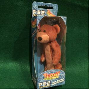 [ last stock ]TEDDY PEZ[2002 year * that time thing ] hand made [ unopened goods ] store warehouse storage goods { present condition reality goods delivery }