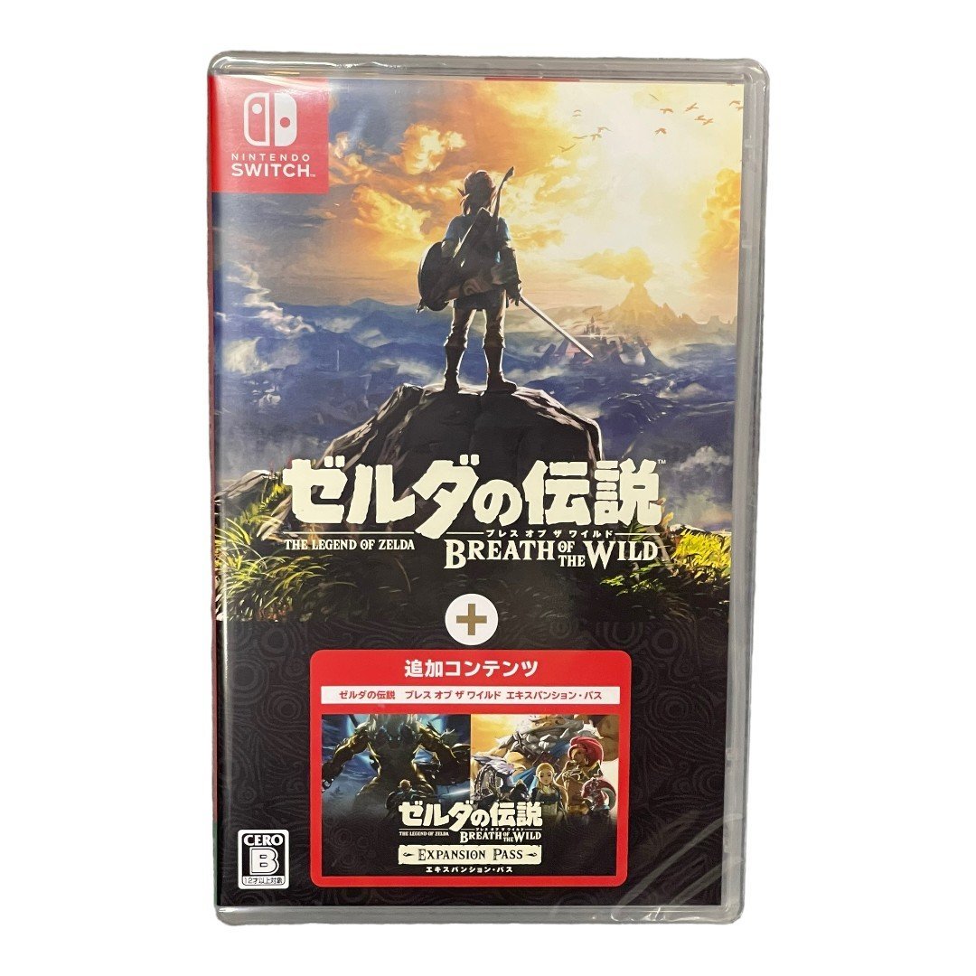 宅配便送料無料 【開封品・箱イタミ】ゼルダの伝説 ブレスオブザ