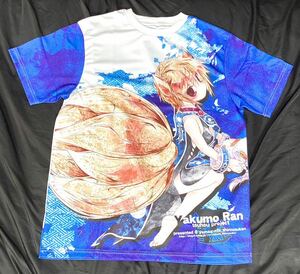 八雲藍　フルカラーTシャツ　ホワイト　フリーサイズ　山口真之介　C84 山口真之巣軒　東方Project