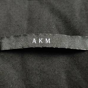 美品 AKM エーケーエム ULTIMATE CUT COLLECTION S/S V-NECK Tシャツ カットソー ポリ コットン 半袖 L 黒 ブラック ★3の画像6