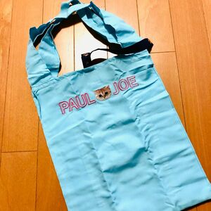 新品　PAUL＆JOE ポール&ジョー　エコバッグ　ペパーミント　グリーン　ヌネット