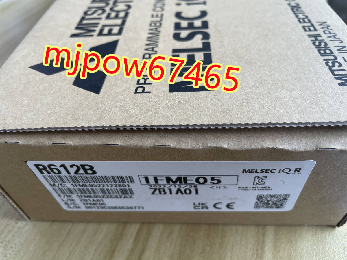 新品【東京発】 MITSUBISHI/三菱 R612B シーケンサ 【6ヶ月保証 ...