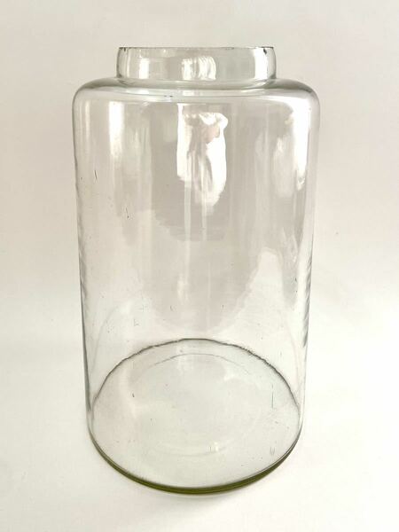 アンティーク　大型ガラス瓶　花器