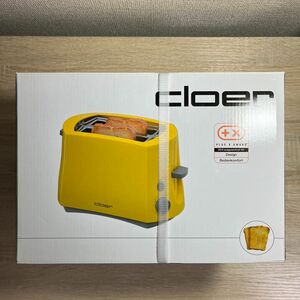 Cloer/クロア ポップアップトースター 2枚 Art-3317-2JP イエロー