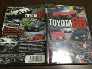 ◆ケース痛み discキズ汚れ 動作OK◆TOYOTA 86 DVD 国内正規品 トヨタ AE86 GT-APEX GT-LIMITED GT G 即決