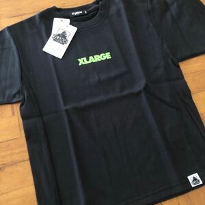 xlarge リブ切り替えロゴTシャツ 120センチ タグ付き