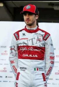 海外 高品質　送料込み Antonio Giovinazzi Alfa Romeo 2020 レーシングスーツ　サイズ各種 レプリカ カスタム対応