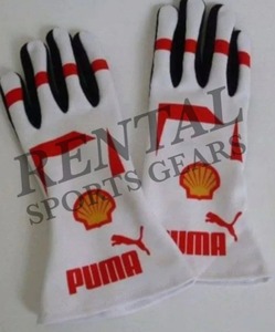  abroad high quality postage included F1 Shell Go racing glove size all sorts replica 