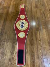 海外　限定品　送料込み ボクシング　IBF World Championship Boxing チャンピオン　優勝　ベルト　高品質　等身大サイズ　レプリカ 　18_画像2