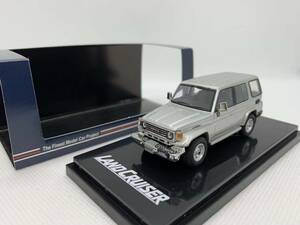 ホビージャパン 1/64 トヨタ ランドクルーザー Hobby Japan Toyota Landcruiser 70 ZX 4DOOR 1994 シルバー J04-L-220