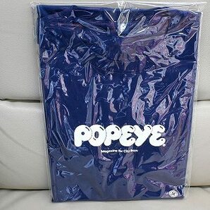 新品未使用 完売品 POPEYE ポパイ Logo T-Shirt / Optic ネイビー ロゴ Tシャツ M 送料無料 正規品の画像1