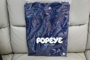 新品未使用 完売品 POPEYE ポパイ Logo T-Shirt / Optic ネイビー ロゴ Tシャツ L 送料無料 正規品