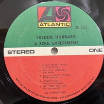 ■即決 FUSION Freddie Hubbard / a Soul Experiment jf24139 米オリジナル、1841赤緑 フレディ・ハバード Lonely Soul 収録_画像2