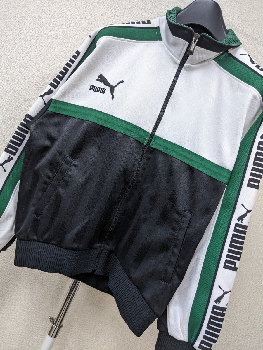 【90s PUMA】ヒットユニオン期ハーフジップ トラックジャケット プーマ 【人気No.1】 【90s PUMA】ヒットユニオン期ハーフジップ トラックジャケット プーマ ジャージ