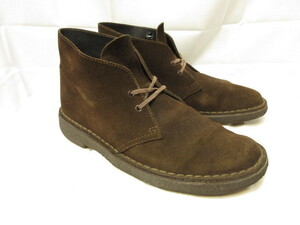 CLARKS ORIGINALS Desert Boot US7 GB6.5 25cm クラークス ブラウンスエード デザートブーツ チャッカブーツ