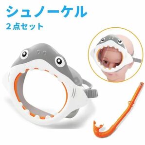 新品 夏 シュノーケル セット 子供用 シュノーケリング 海 水遊びマスク