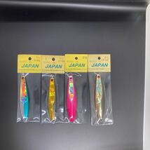 メタルジグ4本セット　HAOLI JIG JAPAN ハオリジグ　ジャパン　70g 90g ランブルベイト_画像1