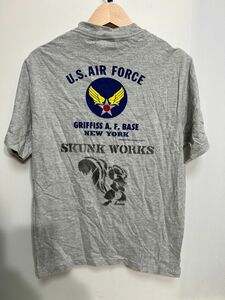 ミリタリープリントTシャツBURRICKSON（ビンテージ放出品） USA製 半袖Tシャツ