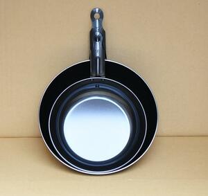  immediately successful bid * business use iron made fry pan short pattern *18*22cm*