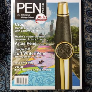 PEN WORLD 英語　万年筆　30th Anniversary