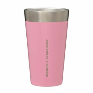  STARBUCKS スターバックス ステンレススタッキングカップ STANLEY ブライトピンク 473ml スタバ スタンレー