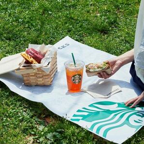 スターバックス ピクニックシート STARBUCKS レジャーシート ノベルティ 非売品　スタバ