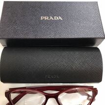 新色！安心のメーカー2年正規保証付き 定価49,500 眼鏡 正規品 新品 PRADA VPR02S 54-16 UAN-101 プラダ メガネフレーム VPR02SV PR02SV_画像10