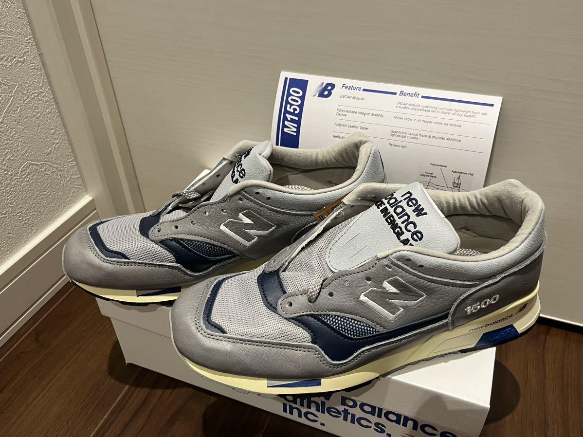 NEW BALANCE UK製 M1500WTP 27cm US9 新品 マイアミカラー MIAMI