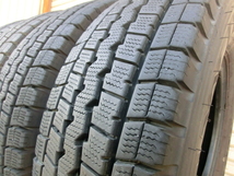 ★ 195/85R15 113/111L ★ 4本セット!! ★ DUNLOP ★ WINTER MAXX LT03M　2021年製　11～12㎜　キャンター・ハイエース・キャラバン代用に_画像4