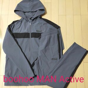 美品　boohoo MAN Active　上下セット セットアップ トレーニングウェア　