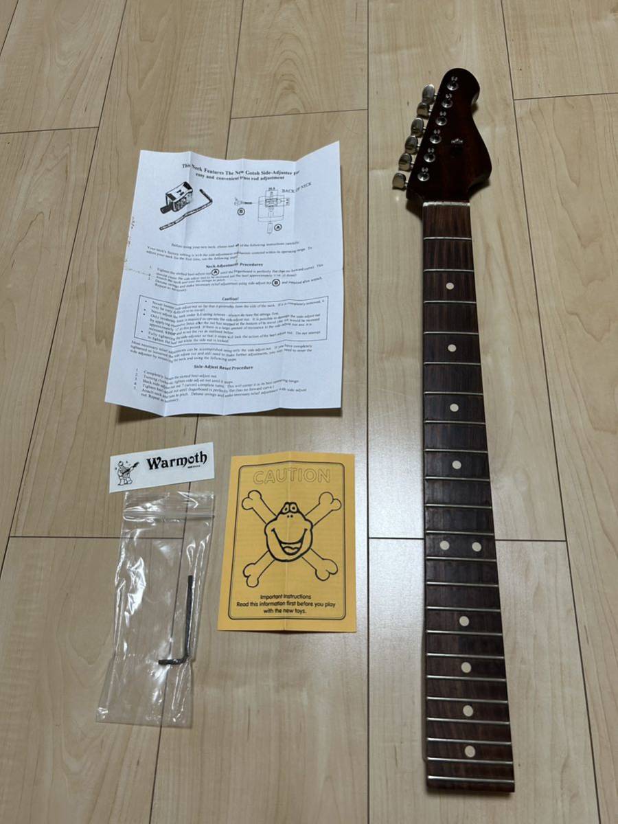 ナット付き 塗装済み Warmoth ワーモス ネック パーフェロー指板