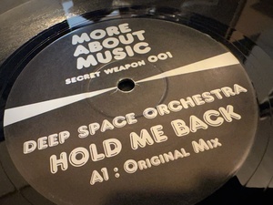 12”★Deep Space Orchestra / Hold Me Back / Cosmic Boogie / Paranoid London / ディープ・ハウス！