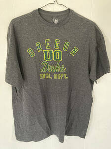 US輸入古着 カレッジロゴTシャツ オレゴン大学体育学部 Ducks アメカジ