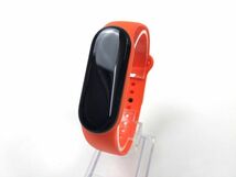 Xiaomi Mi BAND スマートバンド 5/6 交換バンド ベルト オレンジ_画像1