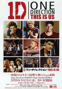 即決 5枚 100円 ワン・ダイレクション ONE DIRECTION THIS IS US / ビヨンセ 映画 ドリームガールズ 一夜限りのキネマ最響上映＠Zepp東阪